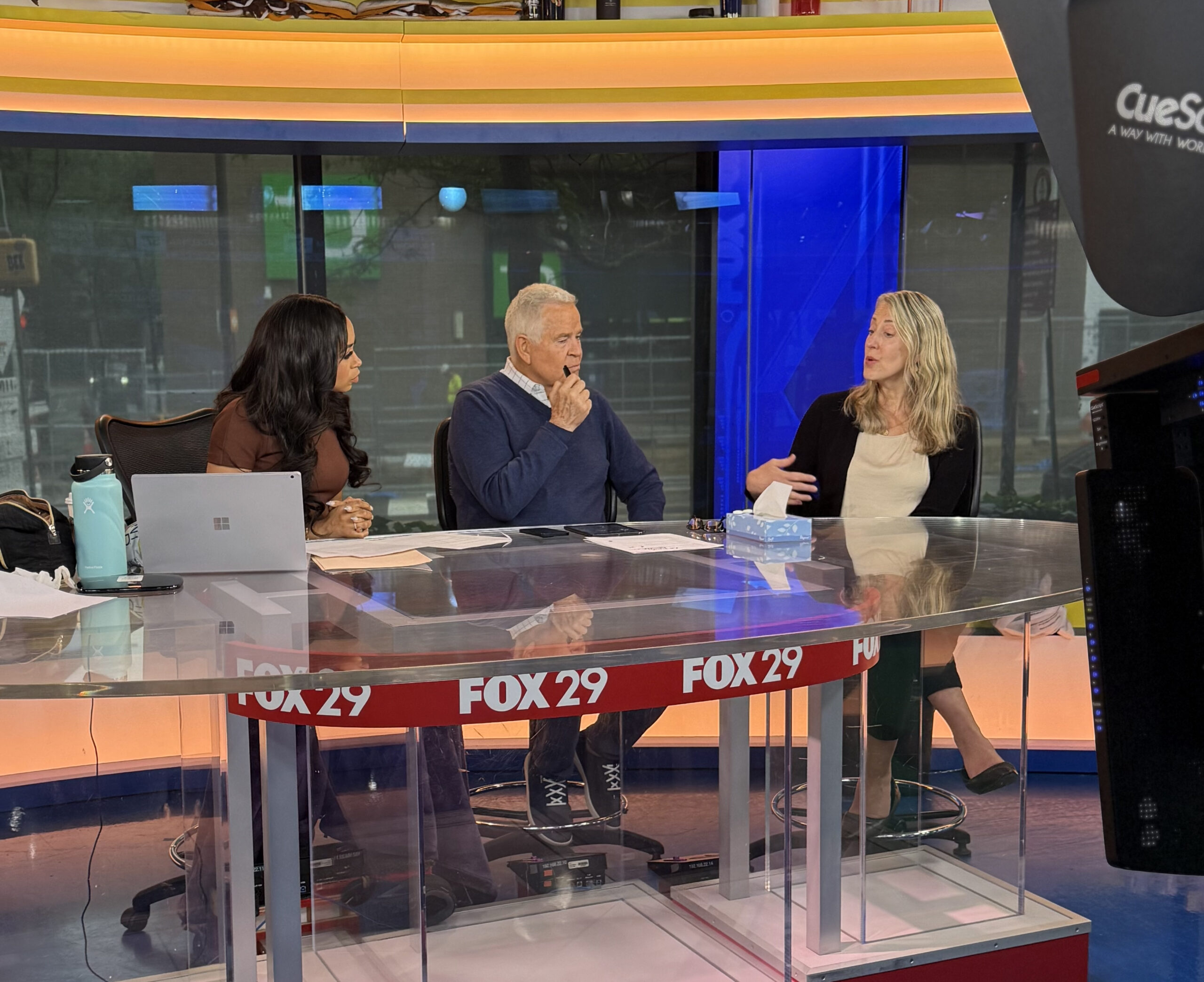 Dr. Emily Bernstein speaks on Good Day Philadelphia in June 2025.